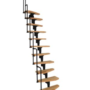 Échelle de grenier multifonctionnelle MODU avec main courante